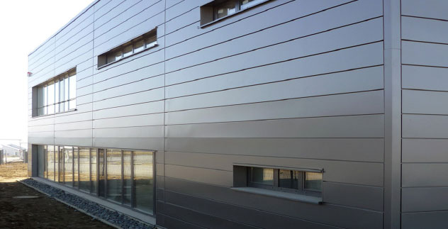 Architektur und Stadtplanung - Neubau Produktionshalle mit Büro und Sozialräumen