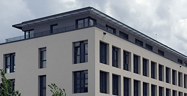 Neubau Büro- und Verwaltungsgebäude mit Backshop, Café und Tiefgarage