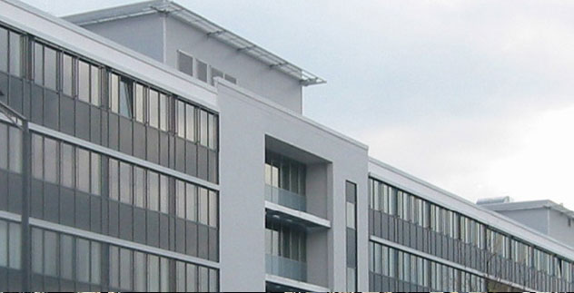 Architektur und Stadtplanung - Bürogebäude Hewlett Packard im Technologie- und Businesspark Böblingen